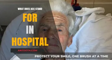 Understanding ACC: Hospital Acronyms Explained