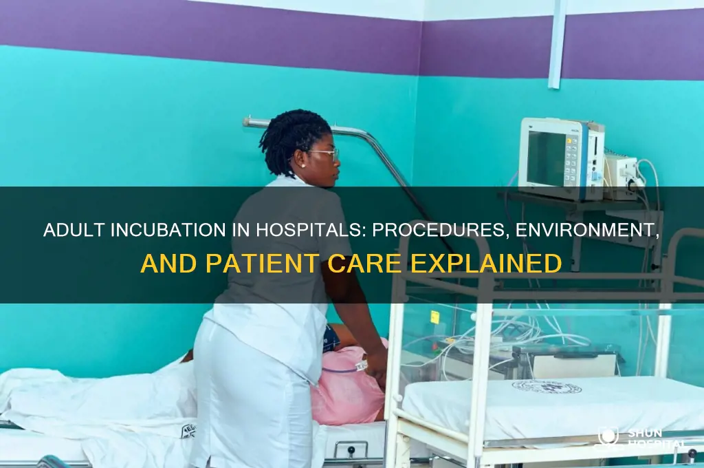 what does adult incubation in a hospital look like