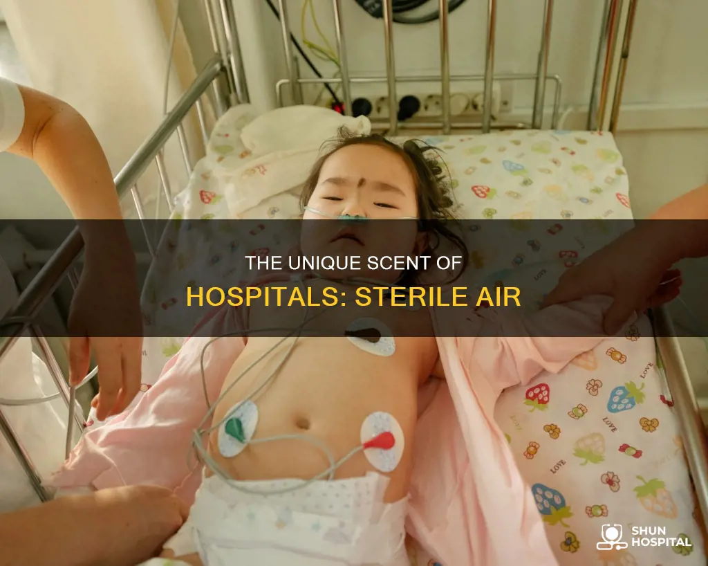 what does air smell like in hospitals