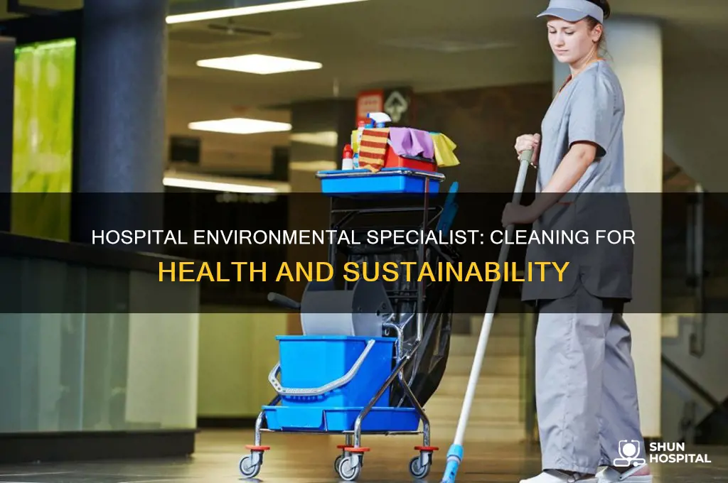 what does an environmental specialist who cleans in a hospital