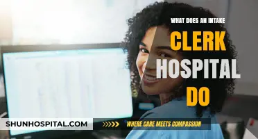 Hospital Intake Clerk: Managing Patient Admissions and Records