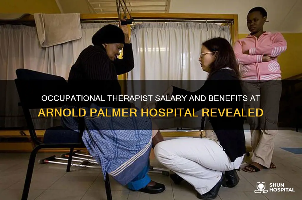 what does an occupational therapist at arnold palmer hospital make