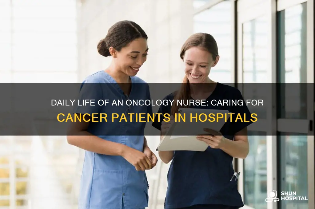 what does an oncology nurses do daily basis in hospitals