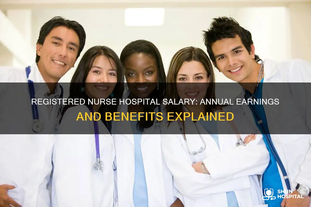 what does an rn at a hospital make a year