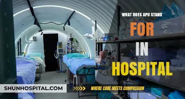 Understanding APU: Hospital Acronyms Explained