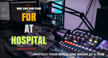 Hospital Acronyms: BGM and What It Means