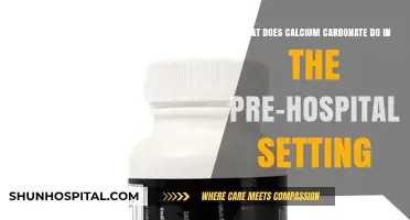 Calcium Carbonate's Role in Pre-Hospital Emergency Medical Care Explained
