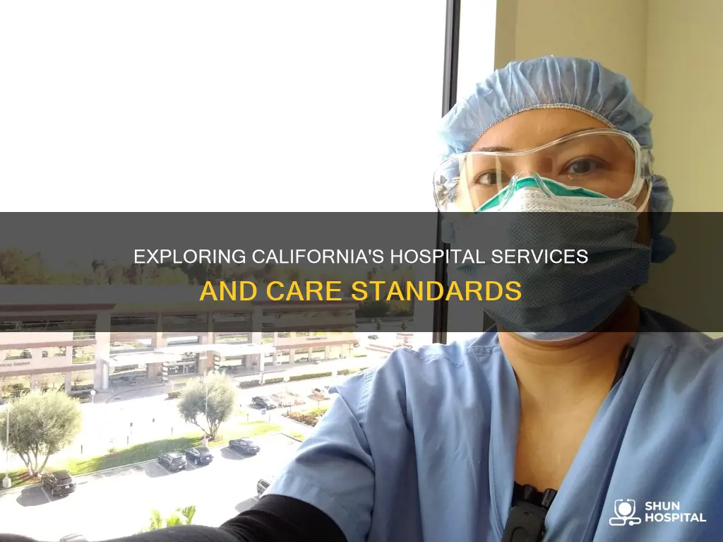 what does calif dept of hospitals do