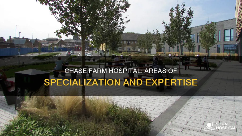 what does chase farm hospital specialise in