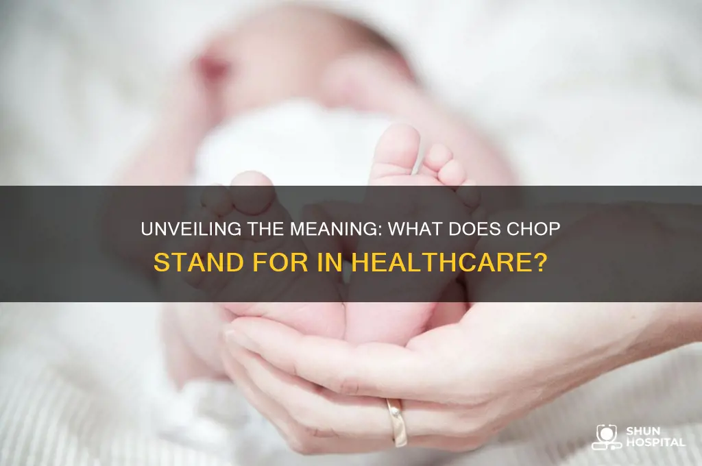 what does chop stand for