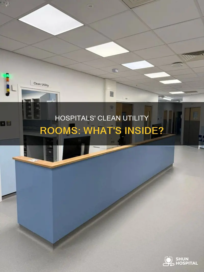 what does clean utility in hospital contain