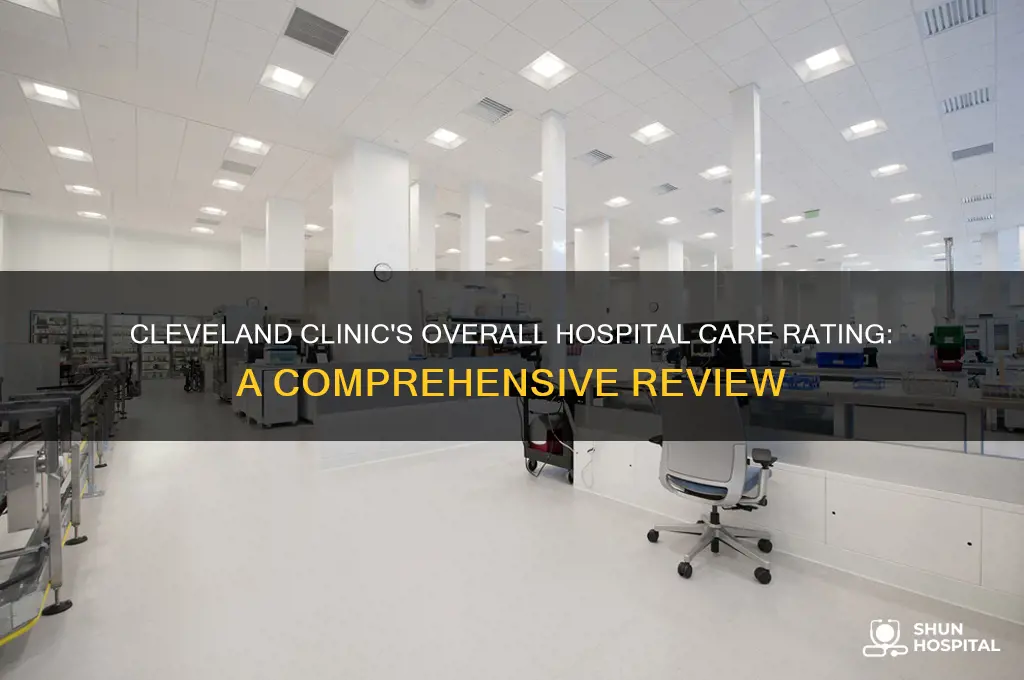 what does cleveland clinic rate for over all hospital cate