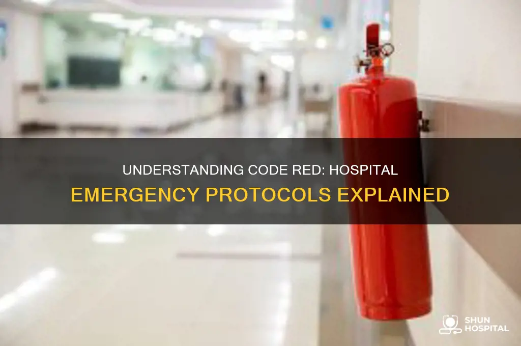 what does code red stand for in a hospital