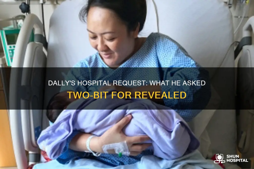 what does dally ask two bit for in the hospital