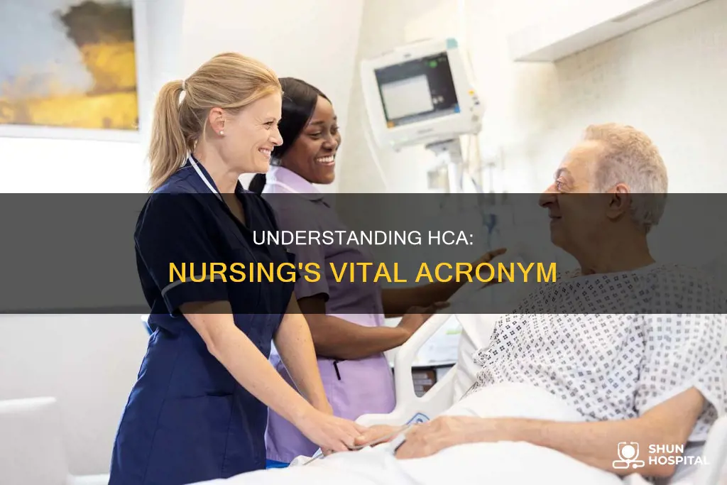 what does hca stand for in nursing