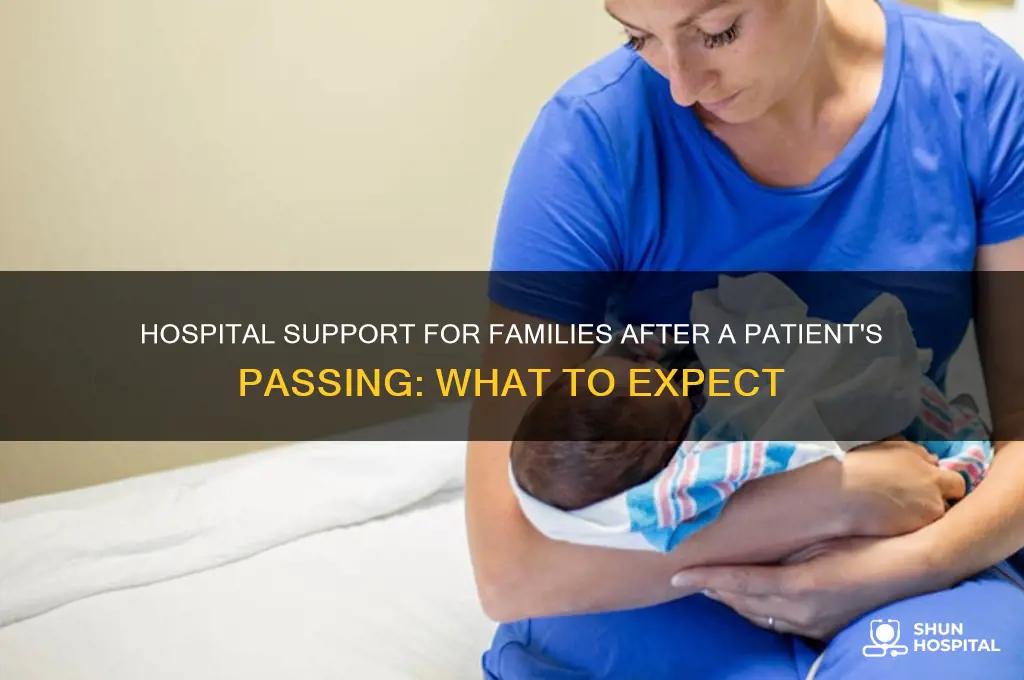 what does hospital dk for fdmily when katient dies
