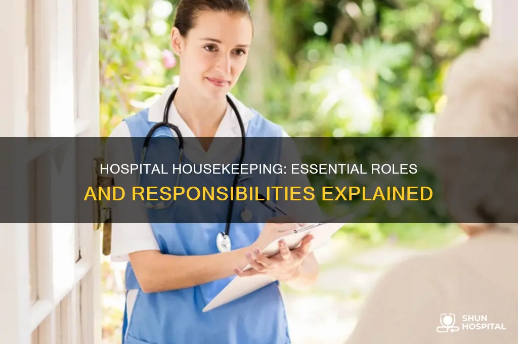 what does hospital housekeeping do