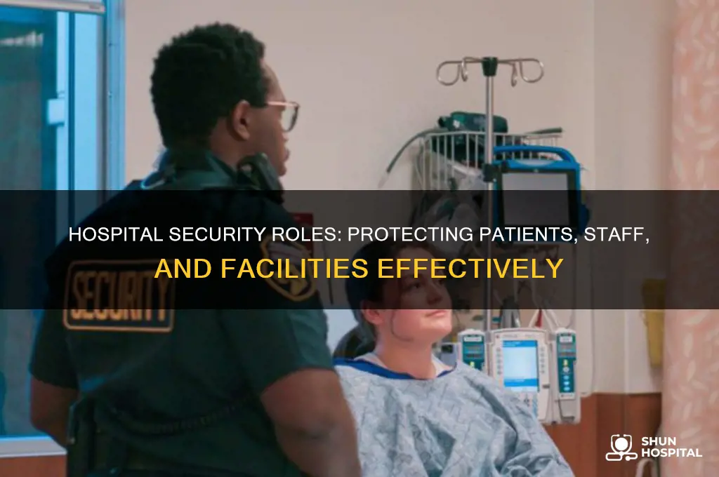 what does hospital security do