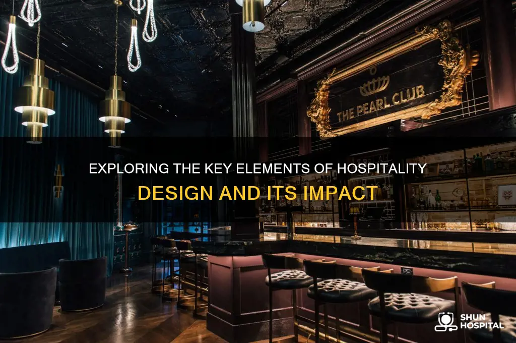 what does hospitality design include
