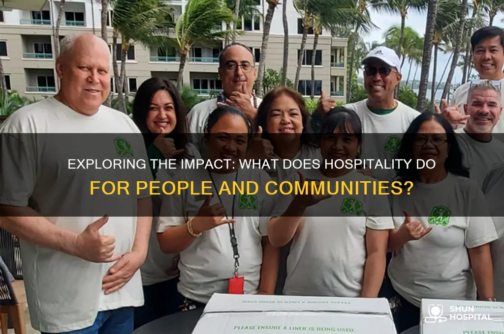 what does hospitality do