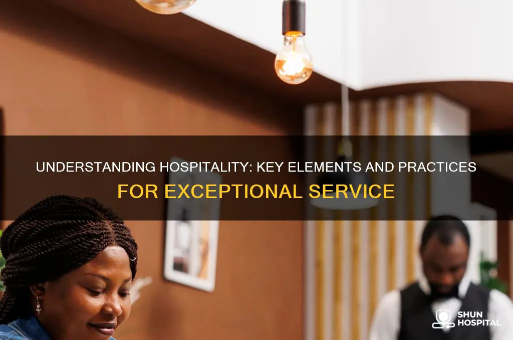 what does hospitality entail