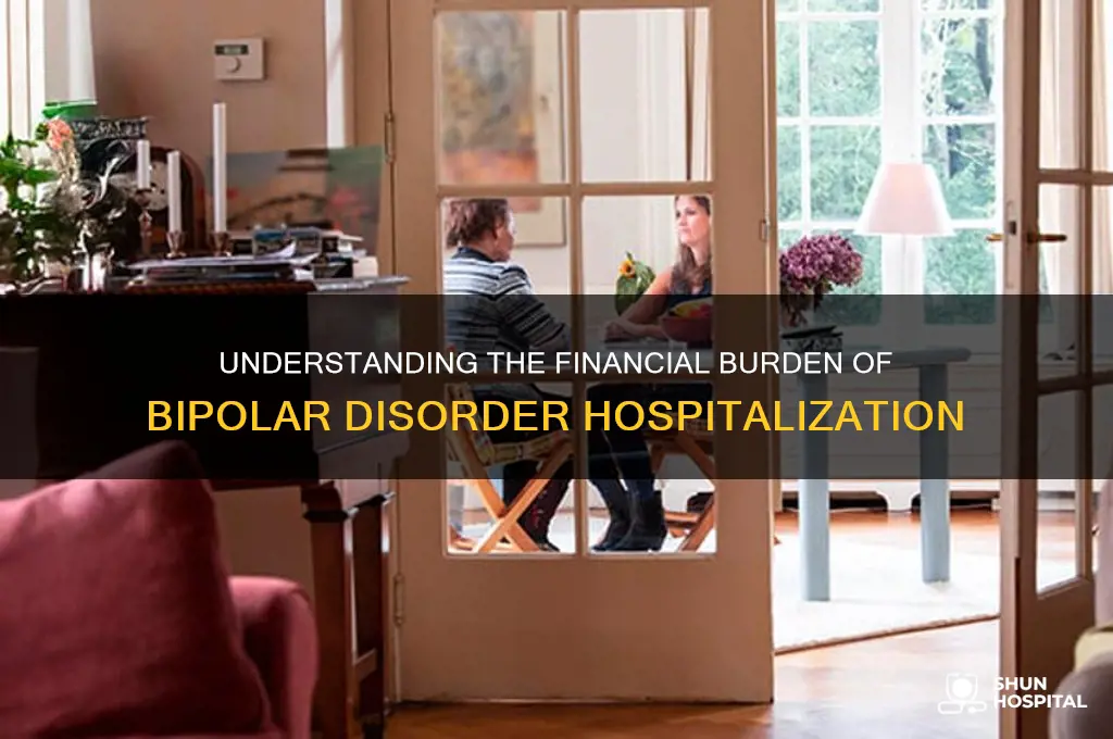 what does it cost to be hospitalized for bipolar