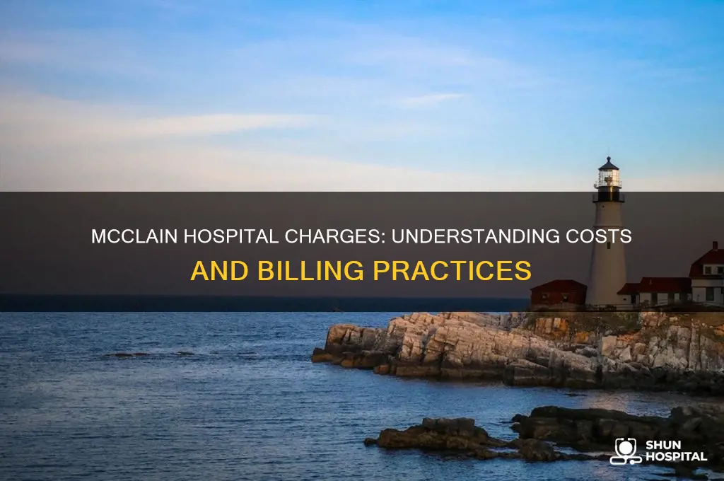 what does mcclain hospital charge