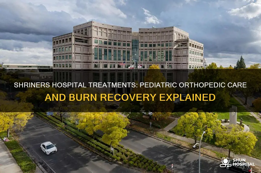 what does shriners hospital treat
