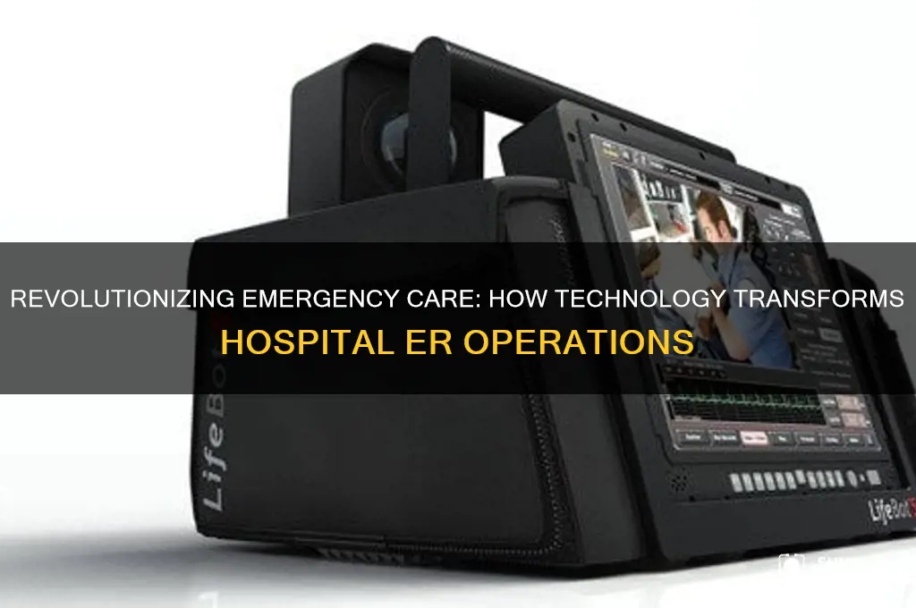 what does technology do in the emergency room in hospitals