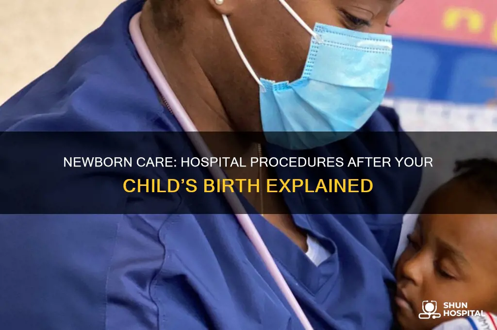 what does the hospital do with your child after birth