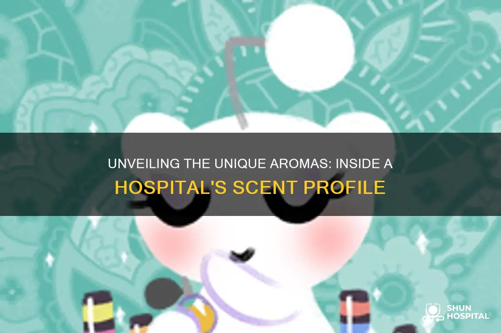 what does the inside of a hospital smell like