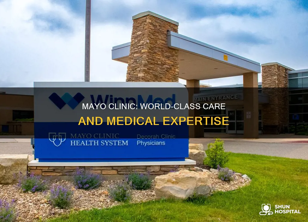 what does the mayo clinic specialize in