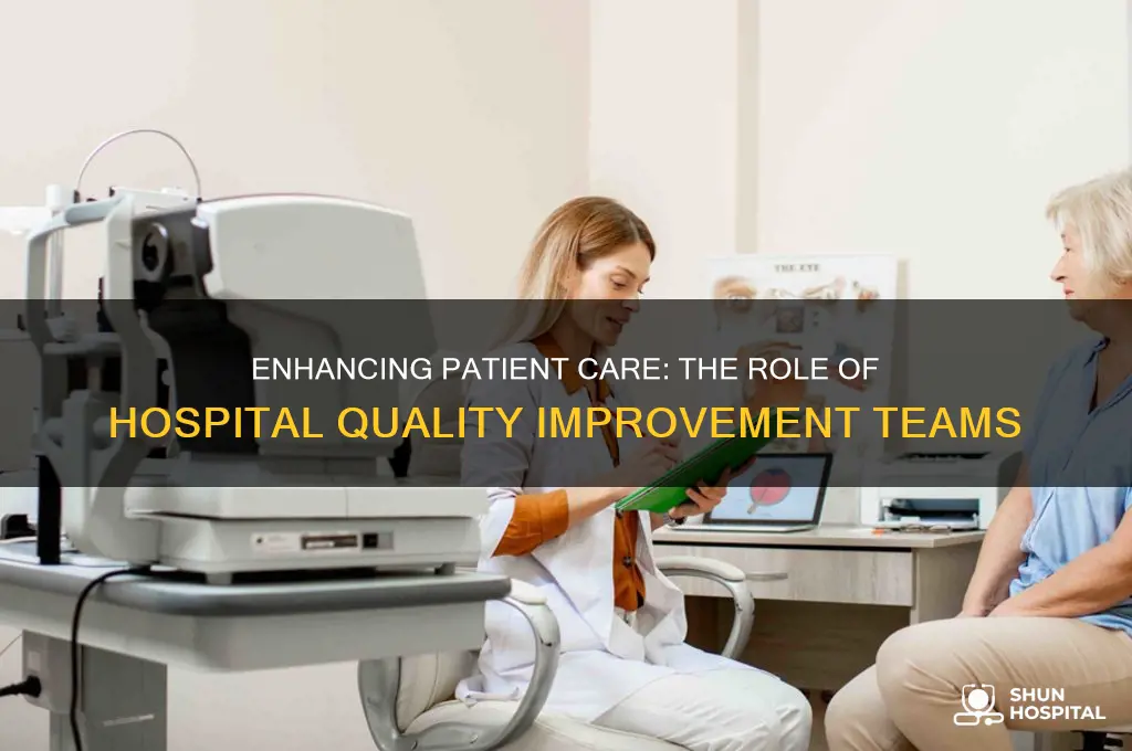 what does the quality improvement team do at a hospital