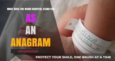 Unraveling the Hidden Meaning: What Does 'Hospital' Stand For as an Anagram?