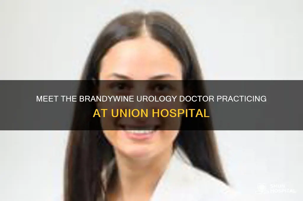 what dr from brandywine urology practices at union hospital