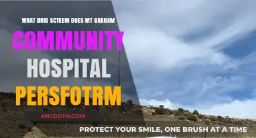 Mt. Graham Community Hospital's Drug Screening Procedures Explained