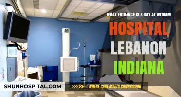 Witham Hospital X-Ray Entrance Guide: Lebanon, Indiana Location