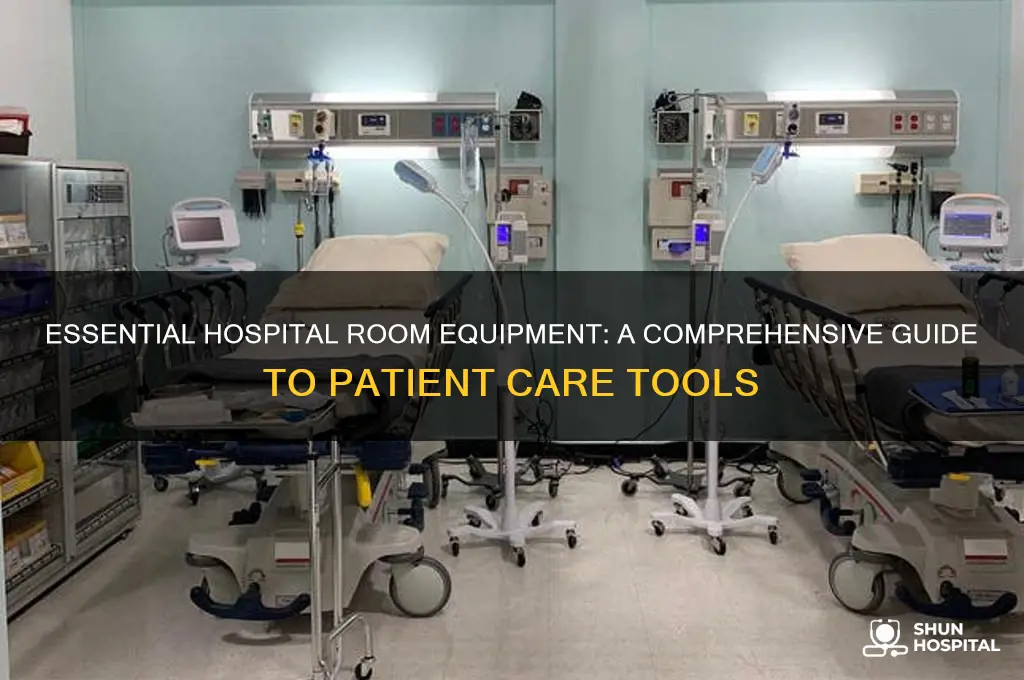 what equipment do you find in a hospital room