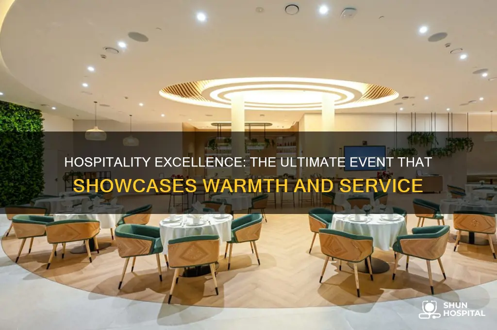 what event showcases hospitality