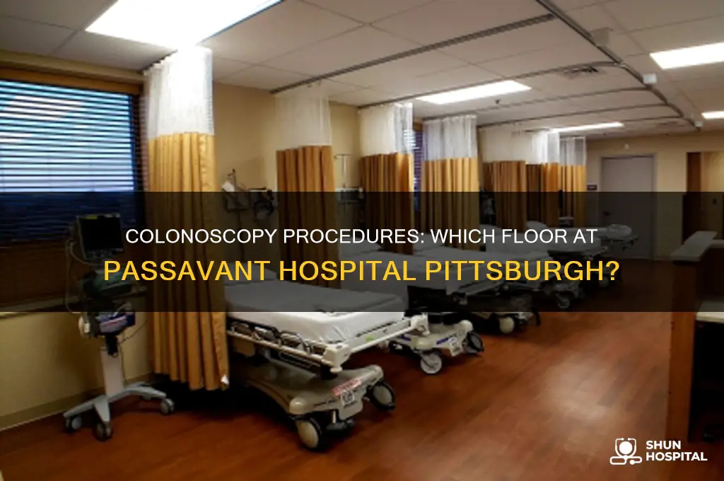 what floor at passavant hospital pittsburgh pa for colonoscopy