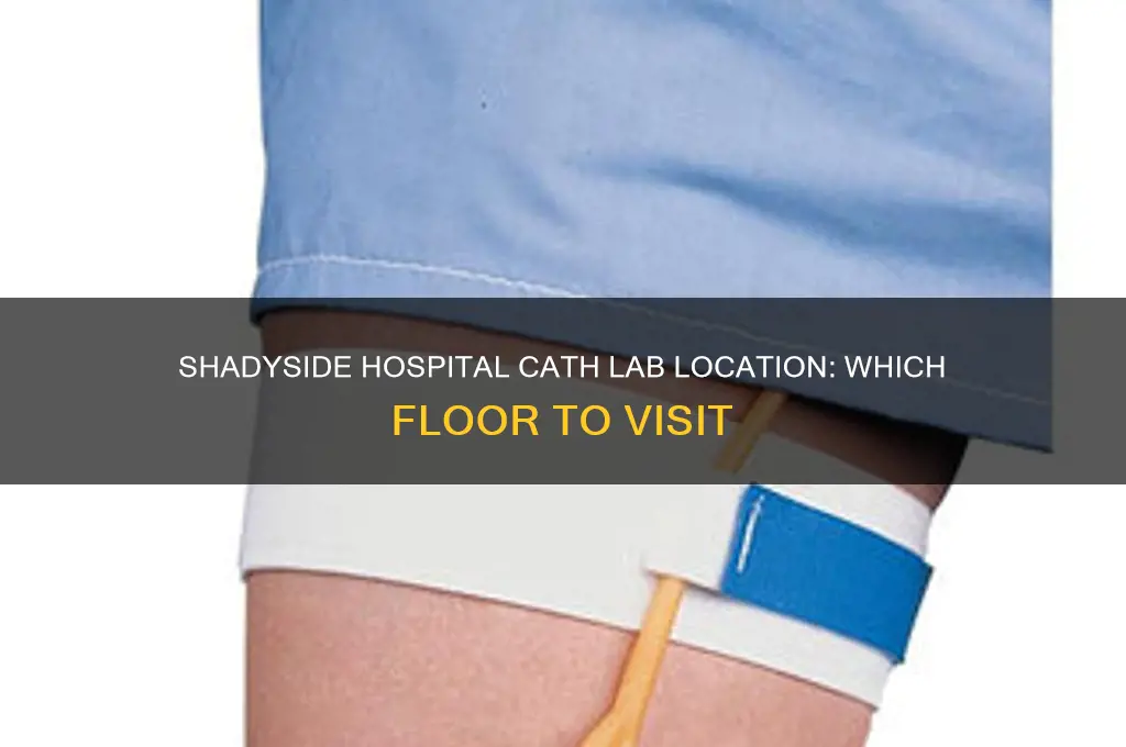 what floor in shadyside hospital is the cath lab