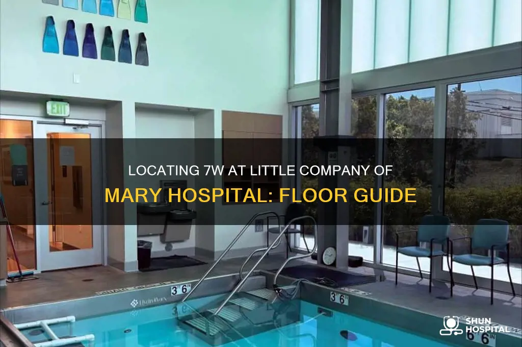 what floor is 7w at little company of mary hospital