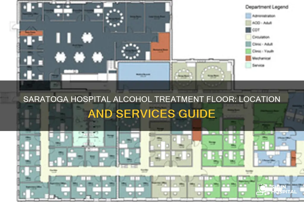 what floor is alcohol treatment on at saratoga hospital