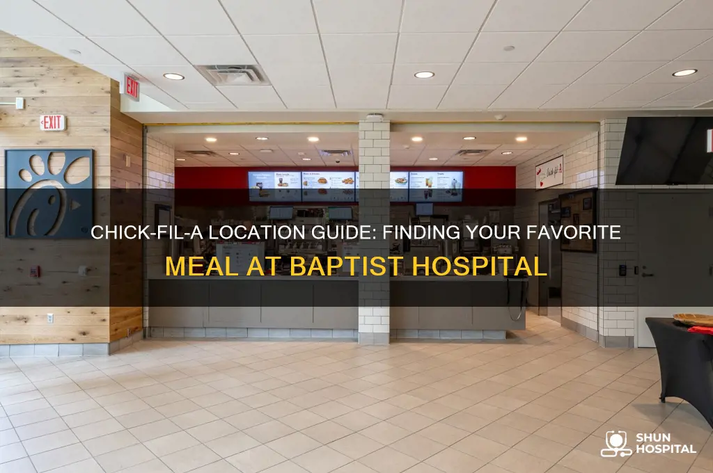 what floor is chick fil a on in baptist hospital