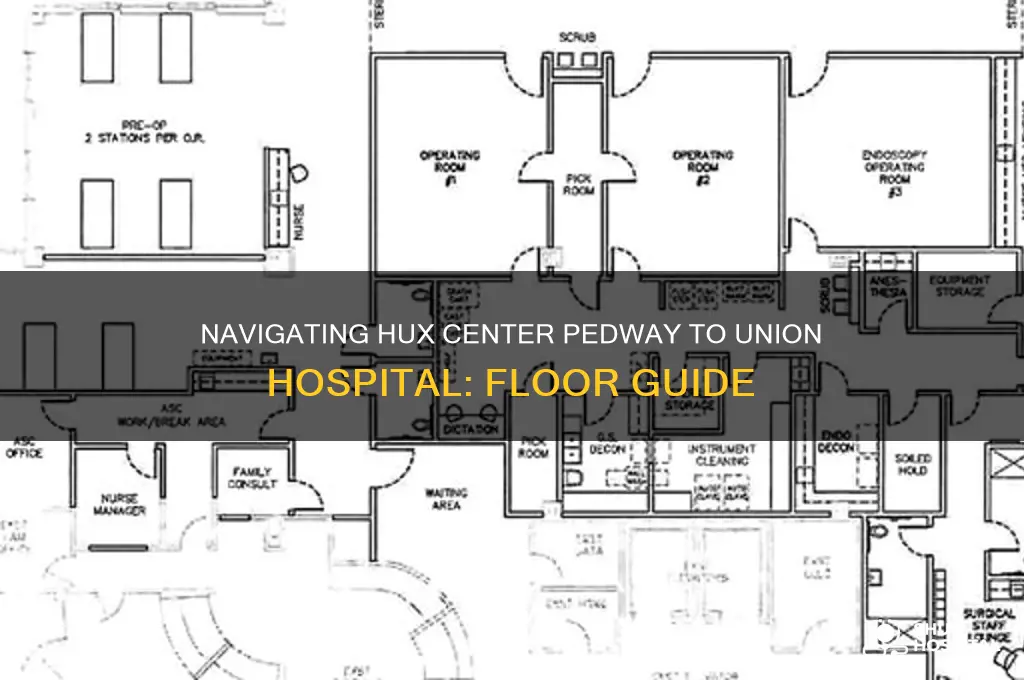 what floor is hux center pedway to union hospital