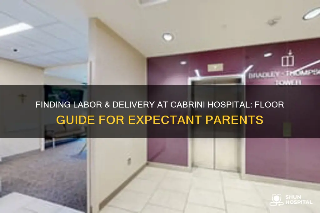 what floor is labor and delivery in cabrini hospital