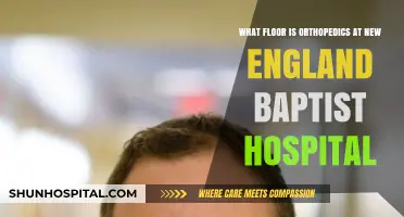 Finding Orthopedics at New England Baptist Hospital: Floor Guide