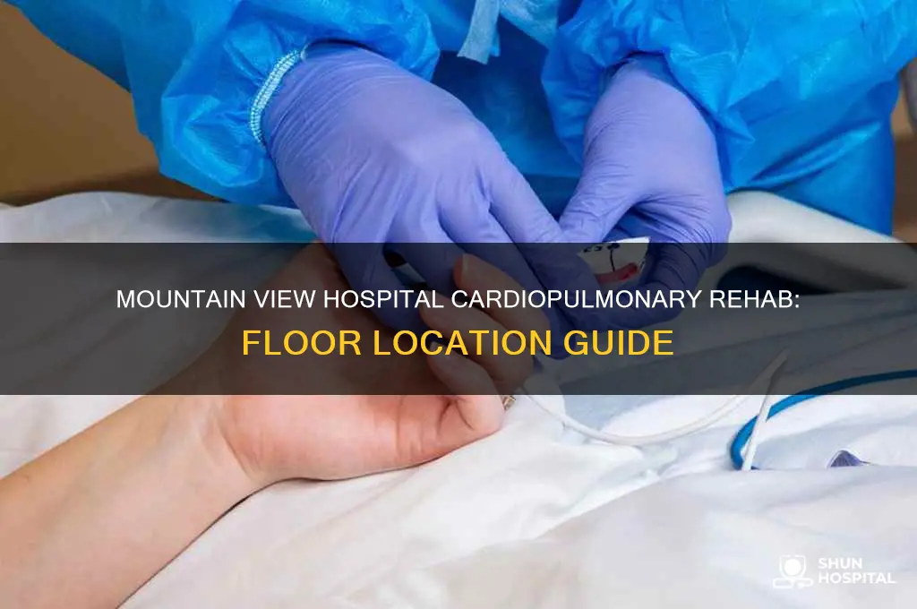 what floor is the mountain view hospital cardiopulmonary rehabilitation