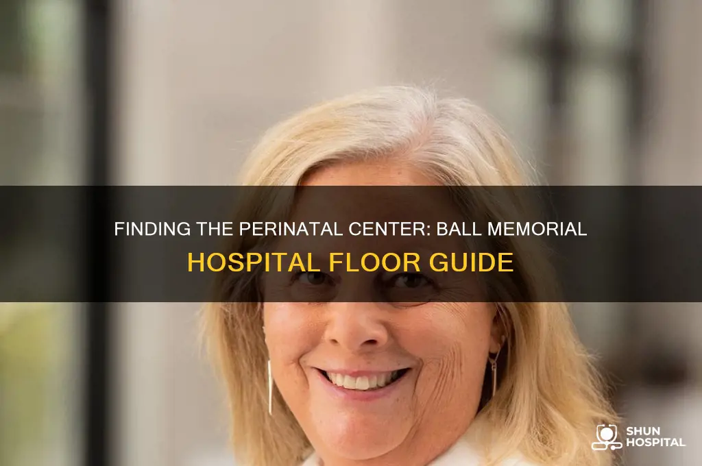 what floor is the perinatal center at ball memorial hospital