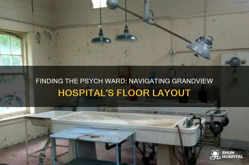 what floor is the psych ward at grandview hospital